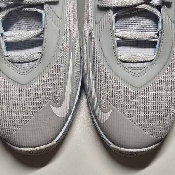 Nike | JT Academy Jump | Men's | Gray and Blue | Athletic Shoes | Size 8 - Picture 7 of 13